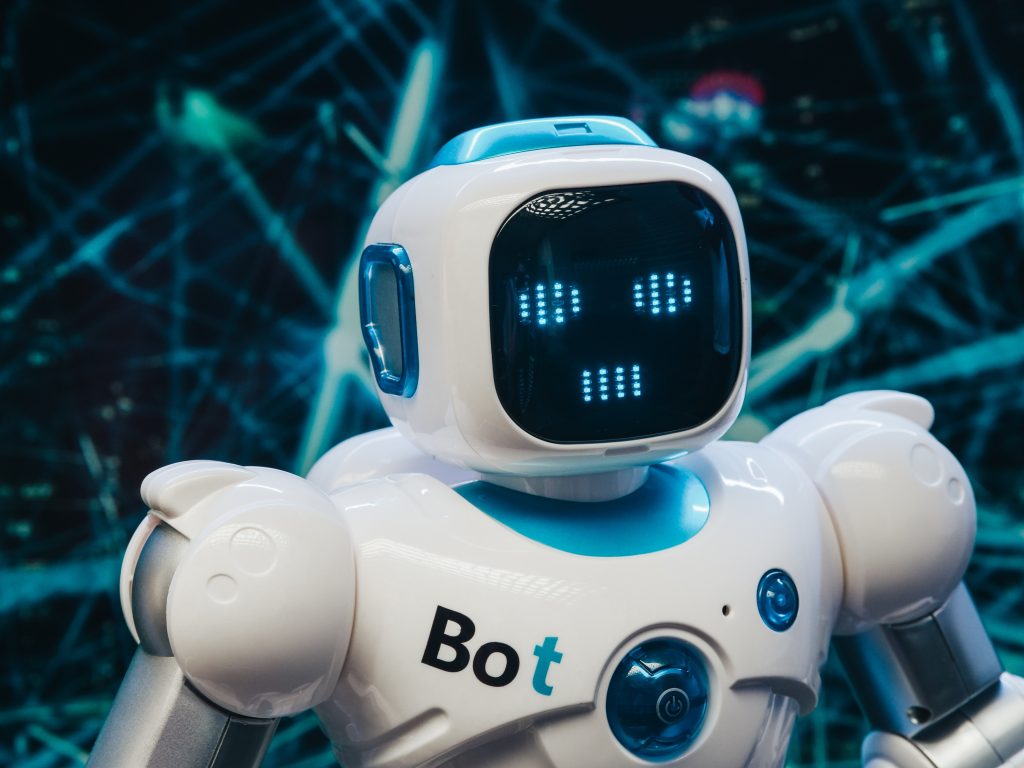 chat bot robot para responder mensajes de clientes inteligencia artificial