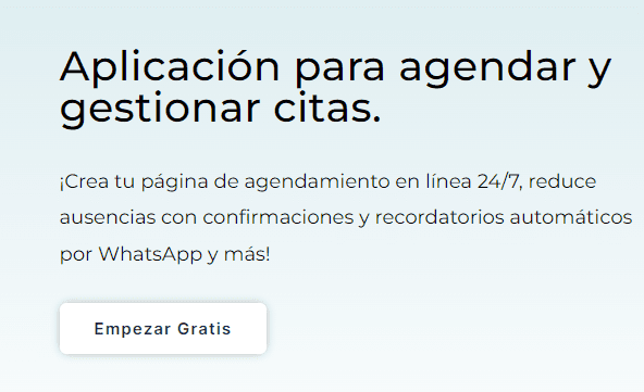 gestión de citas software para negocios aplicación de agendamiento agendamiento online gestión de clientes personal administrativo administración de empresas