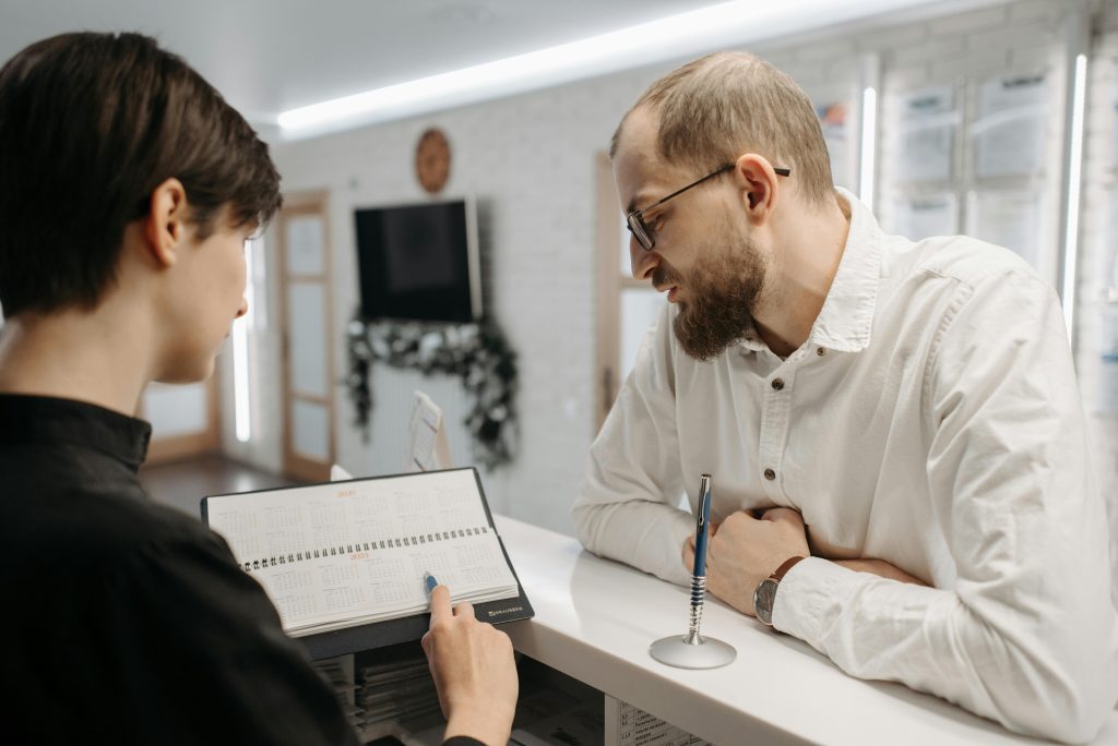 entrenar personal administrativo gestión de citas agendamiento recepcionista secretaria